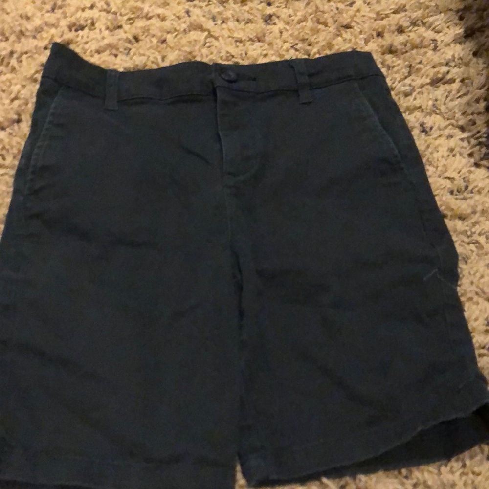 Kids black shorts.